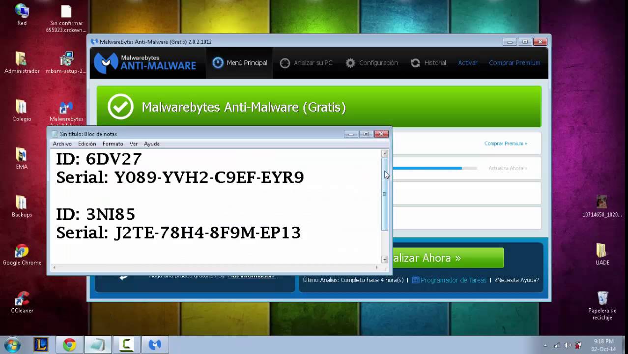 license key for malware bytes 3.71